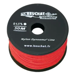Bobine Fil BEUCHAT DYNEEMA 50m / 1.5mm -Mares Boutique bobine 50 m fil nylon dyneema 1 5 mm rouge r sistance 200 kg 2